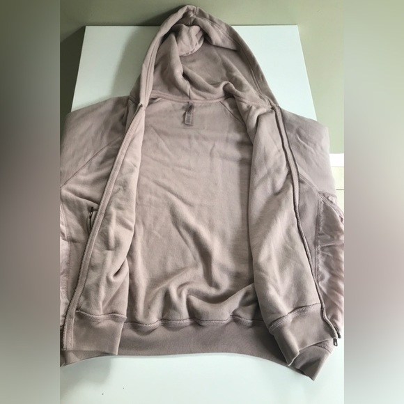 Skims Relaxed French Terry Zip Hoodie Size: S/P - Picture 10 of 14
